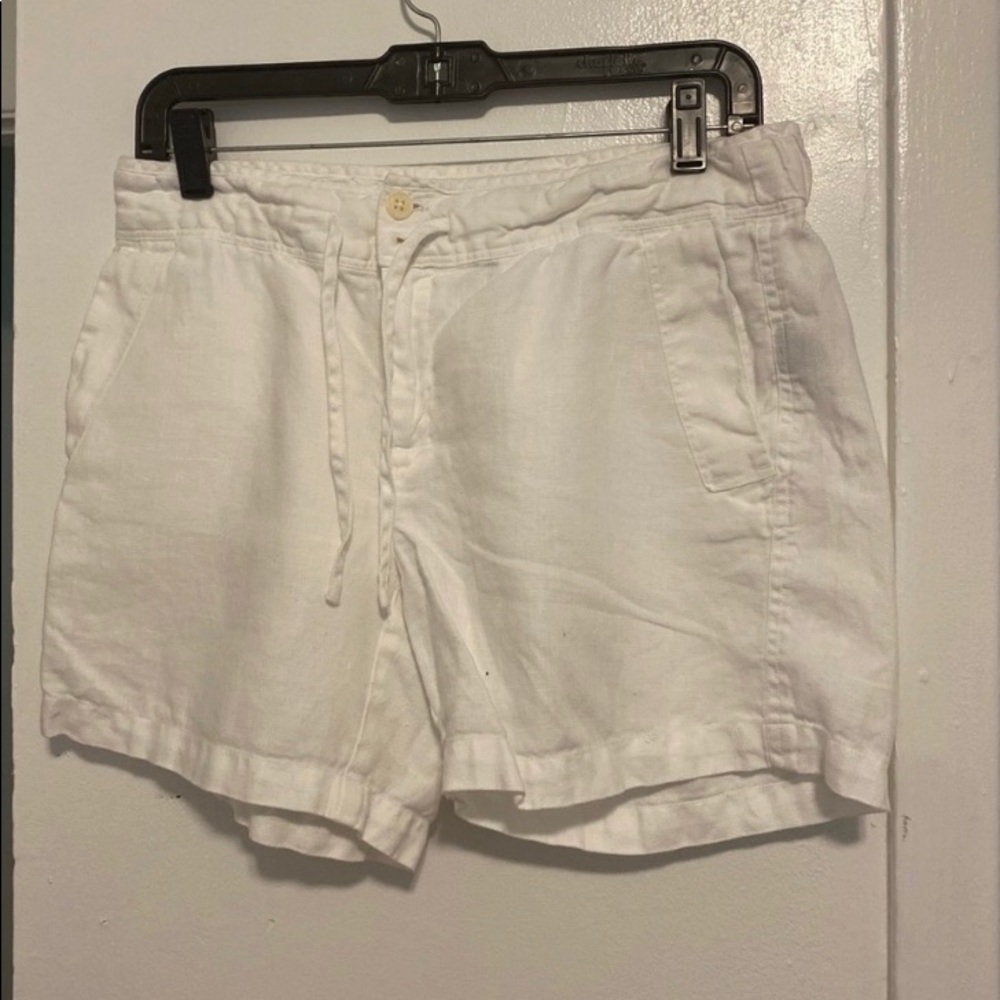 Ralph Lauren Draw String Linen Shorts Size 4 - image 1